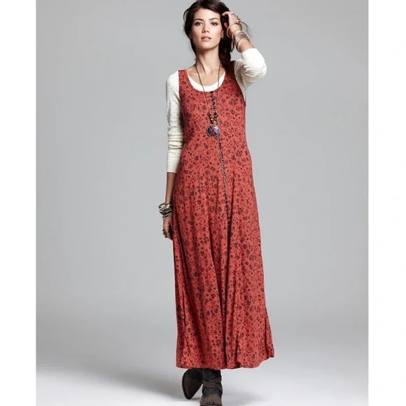 green emerald velvet dress Catalina Maxi Dress by Free People